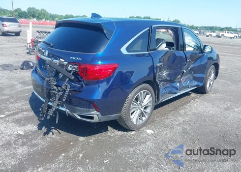 2018 Acura Mdx Technology Package Acurawatch Plus Pkg from USA, damaged, VIN 5J8YD4H52JL028639
